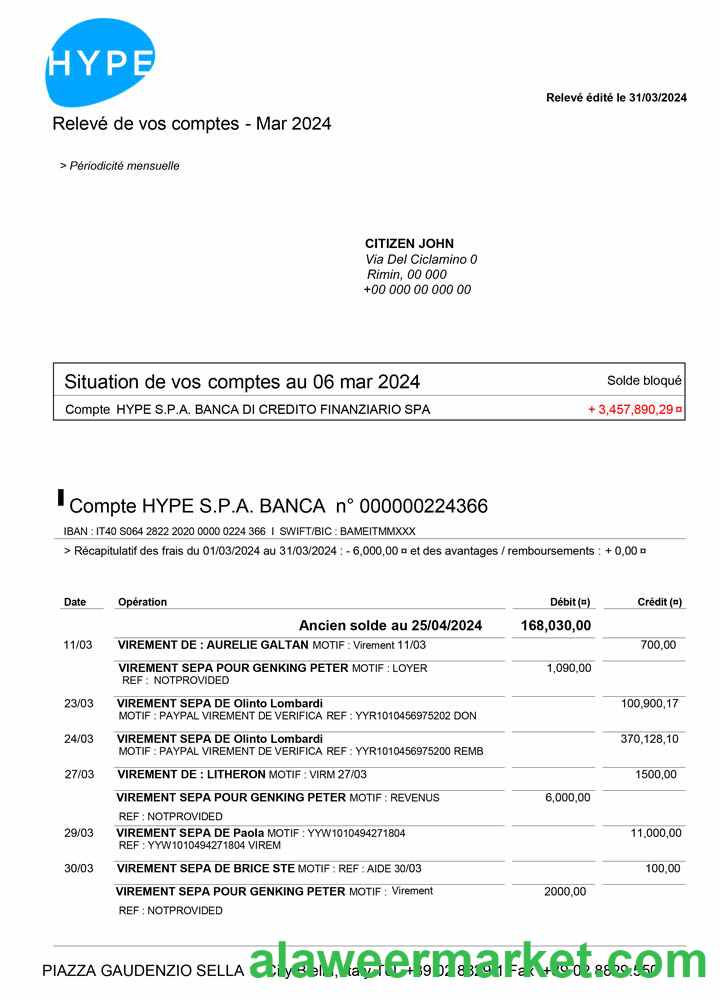 Italy HYPE SPA bank st scr - Copy